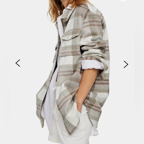 MANGO Oversized Shacket - Picture 3 of 10